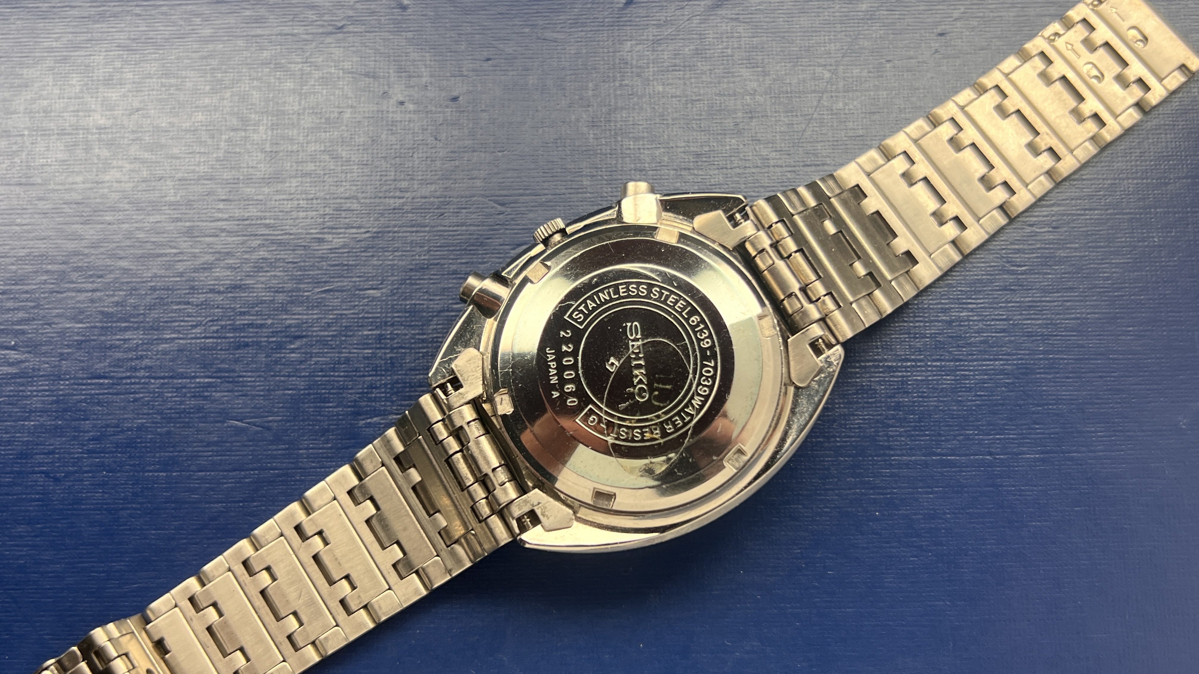 SOLD -- 1972 Seiko 6139-7039 "Mini-Jumbo" - Image 2