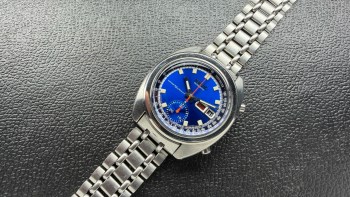 1970 Seiko 6139-6017 Blue "Bruce Lee"